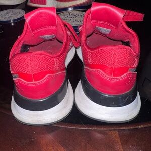 adidas Kids Red and White Sneakers